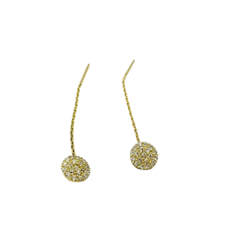 Kenzari Jewellery 14k Gold Earring for Women - 1.35 Grams