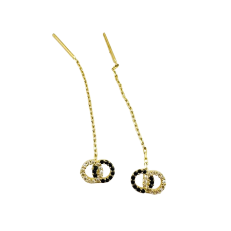 Kenzari Jewellery 14k Gold Earring for Women - 1.65 Grams