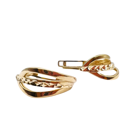 Kenzari Jewellery 14k Gold Earring for Women - 3.75 Grams