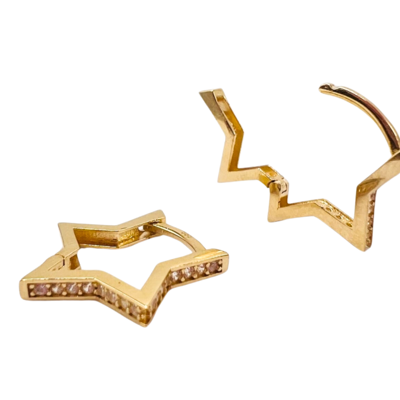 Kenzari Jewellery 14k Gold Earring for Women - 2.05 Grams