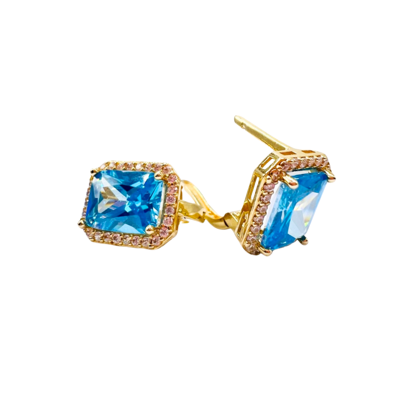 Kenzari Jewellery 14k Gold Earring for Women - 4.49 Grams