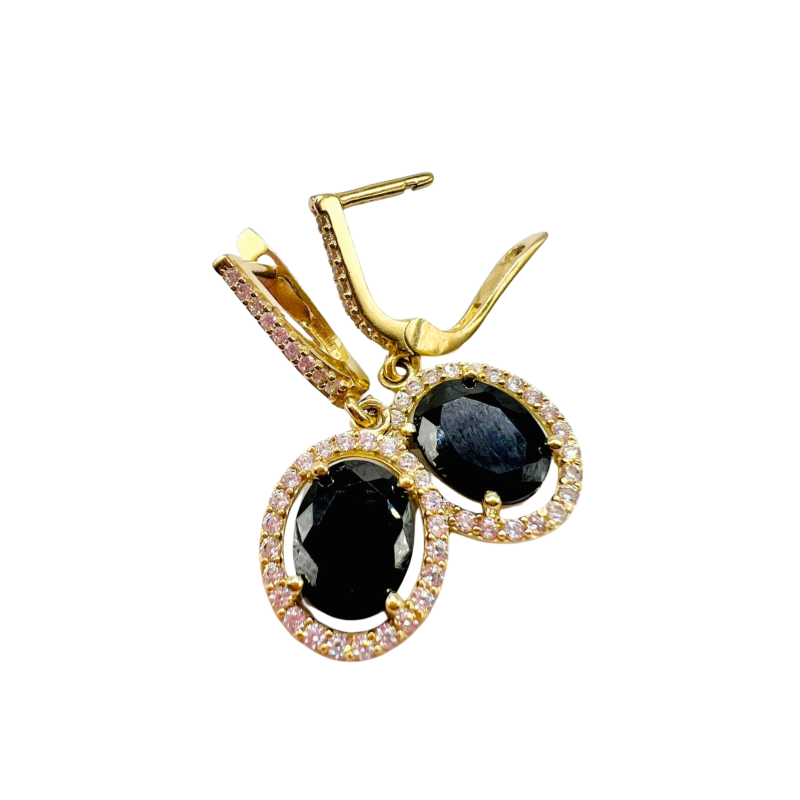 Kenzari Jewellery 14k Gold Earring for Women - 4.96 Grams