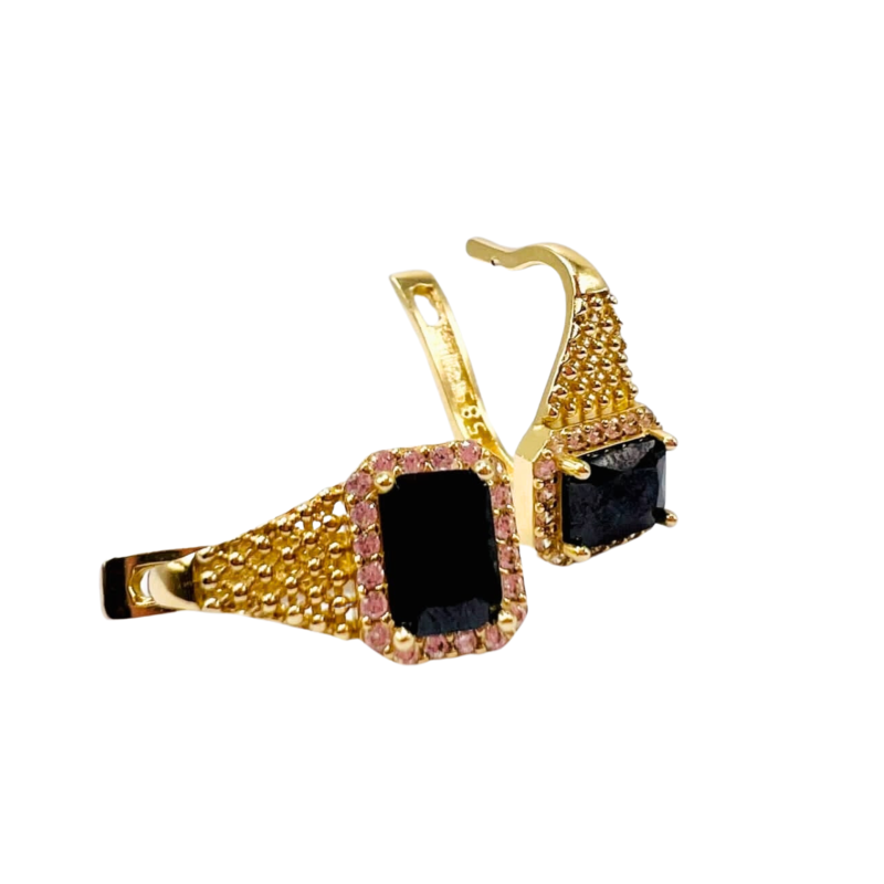 Kenzari Jewellery 14k Gold Earring for Women - 4.79 Grams