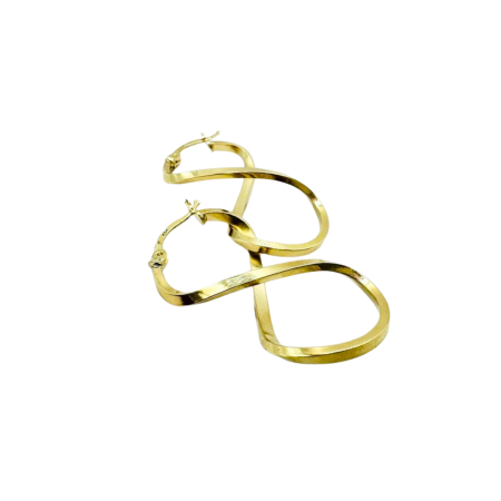 Kenzari Jewellery 14k Gold Earring for Women - 3.02 Grams