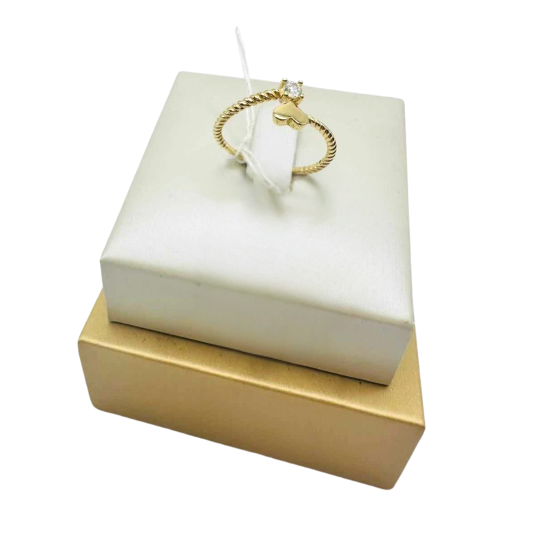 Kenzari Jewellery 14k Gold Ring for Women - 1.45 Grams