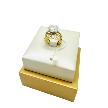 Kenzari Jewellery 14k Gold Ring for Women - 3.49 Grams
