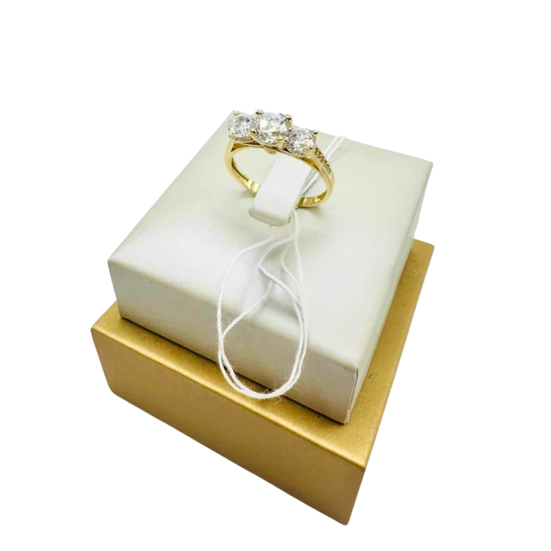 Kenzari Jewellery 14k Gold Ring for Women - 3.19 Grams