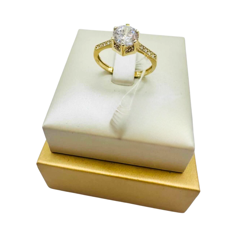 Kenzari Jewellery 14k Gold Ring for Women - 2.96 Grams