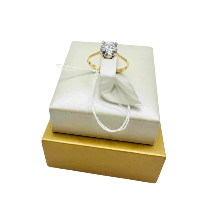 Kenzari Jewellery 14k Gold Ring for Women - 1.89 Grams