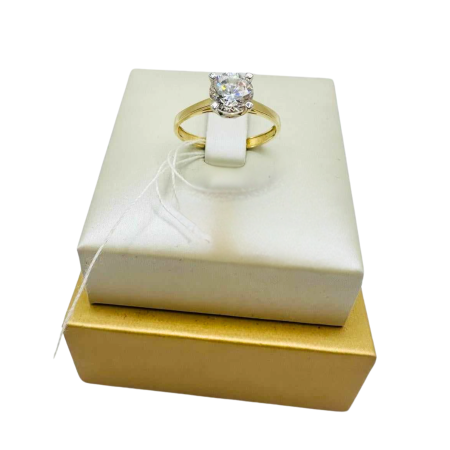 Kenzari Jewellery 14k Gold Ring for Women - 1.97 Grams