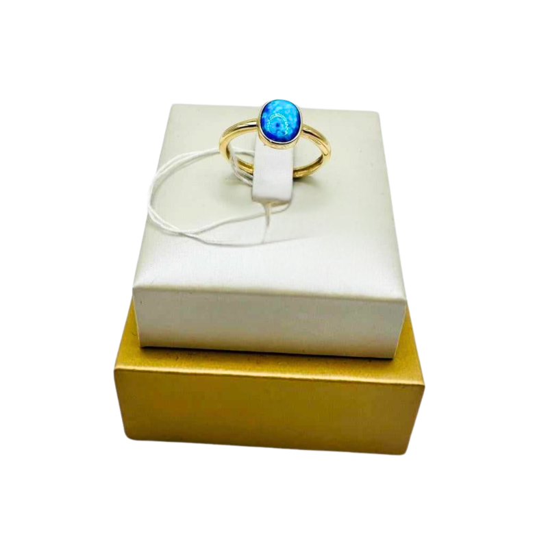 Kenzari Jewellery 14k Gold Ring for Women - 2.08 Grams