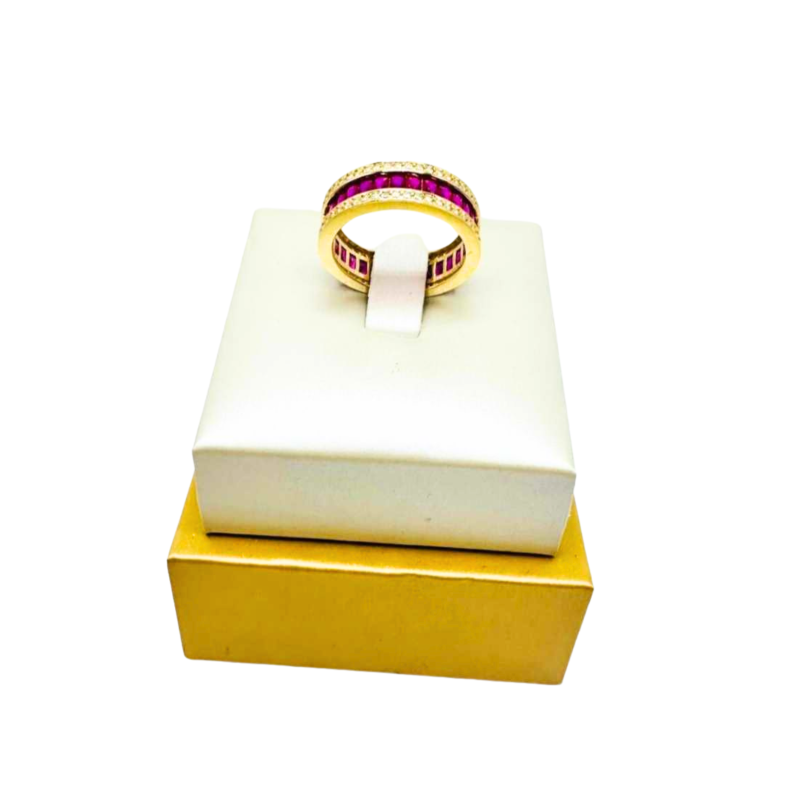 Kenzari Jewellery 14k Gold Ring for Women - 4.77 Grams