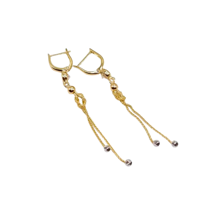 Kenzari Jewellery 14k Gold Earring for Women - 3.49 Grams Kenzari Jewellery 14k Gold Earring for Women - 3.49 Grams