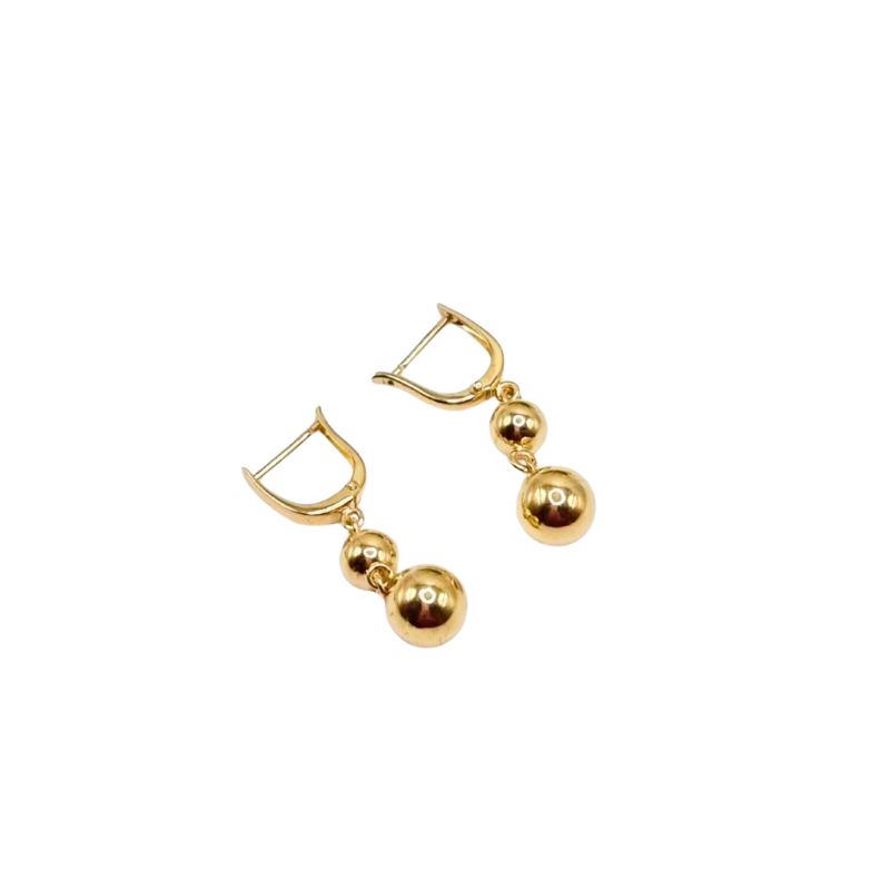 Kenzari Jewellery 14k Gold Earring for Women - 3.42 Grams
