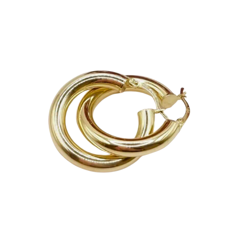 Kenzari Jewellery 14k Gold Earring for Women - 5.28 Grams