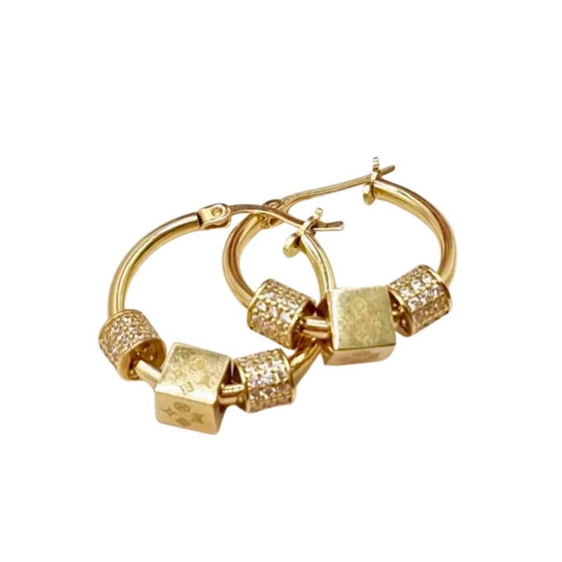 Kenzari Jewellery 14k Gold Earring for Women - 5.75 Grams