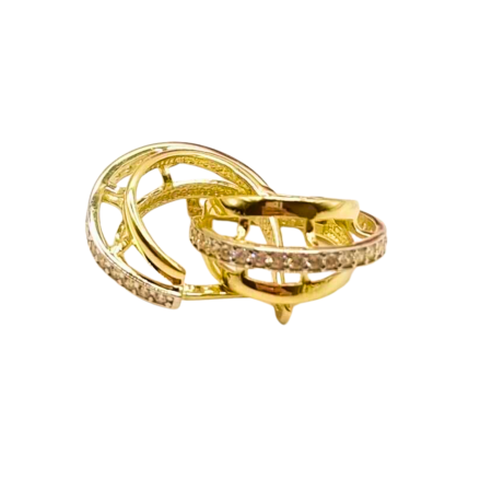 Kenzari Jewellery 14k Gold Earring for Women - 3.30 Grams