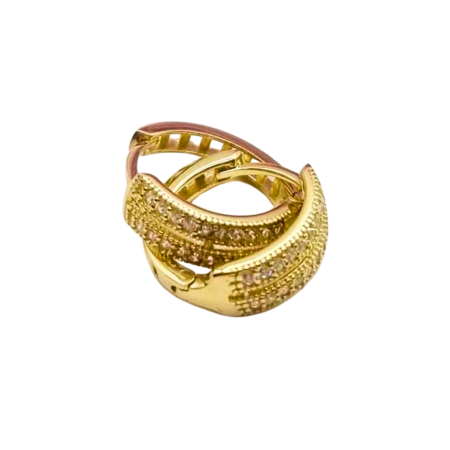 Kenzari Jewellery 14k Gold Earring for Women - 2.62 Grams