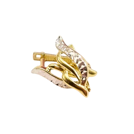 Kenzari Jewellery 14k Gold Earring for Women - 2.64 Grams Kenzari Jewellery 14k Gold Earring for Women - 2.64 Grams