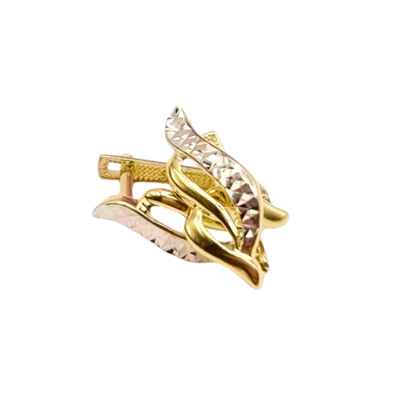 Kenzari Jewellery 14k Gold Earring for Women - 2.64 Grams Kenzari Jewellery 14k Gold Earring for Women - 2.64 Grams