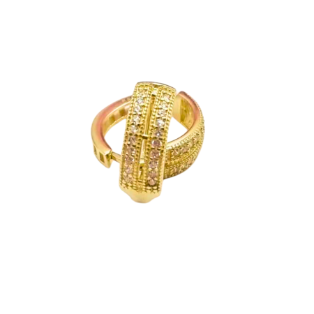 Kenzari Jewellery 14k Gold Earring for Women - 2.69 Grams