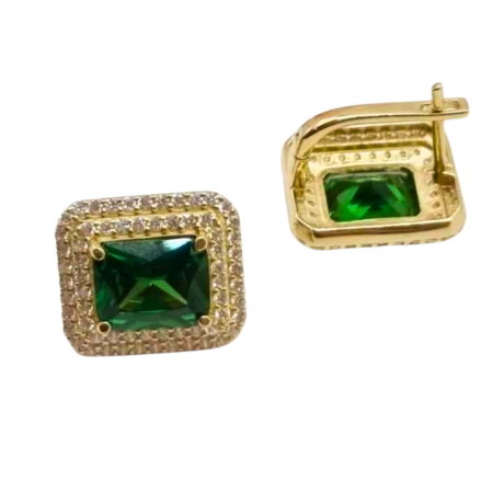 Kenzari Jewellery 14k Gold Earring for Women - 7.55 Grams