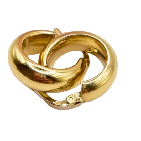 Kenzari Jewellery 14k Gold Earring for Women - 2.55 Grams