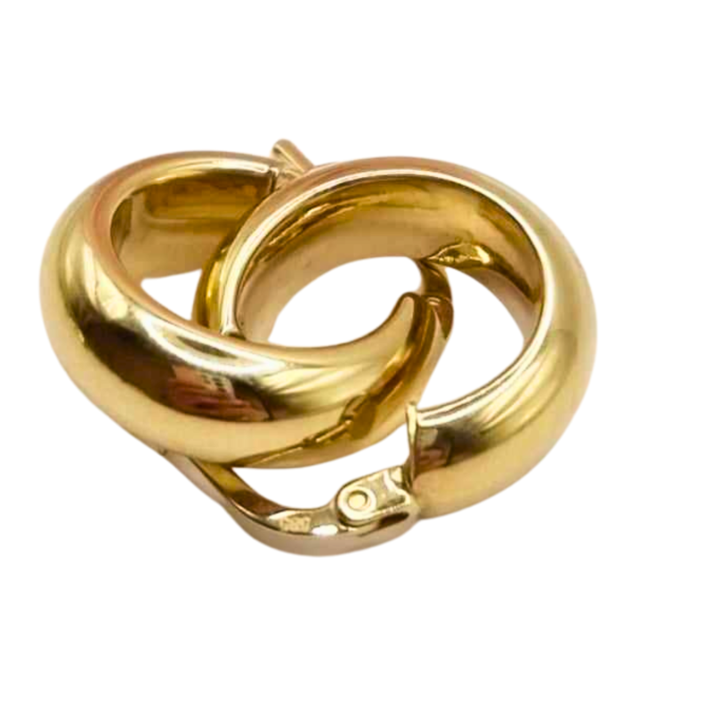 Kenzari Jewellery 14k Gold Earring for Women - 2.55 Grams