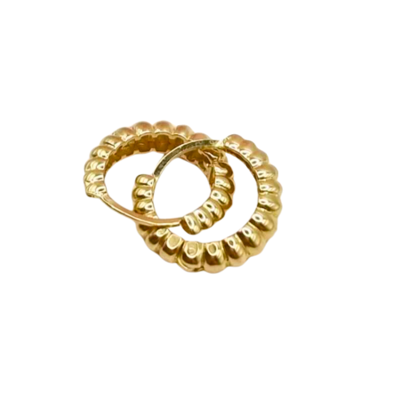 Kenzari Jewellery 14k Gold Earring for Women - 3.22 Grams