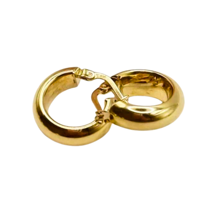 Kenzari Jewellery 14k Gold Earring for Women - 2.54 Grams