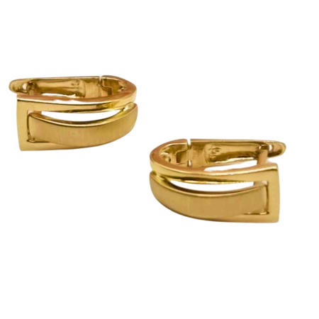 Kenzari Jewellery 14k Gold Earring for Women - 6.42 Grams