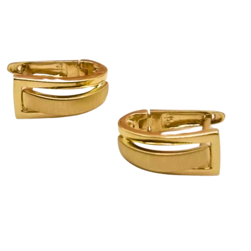 Kenzari Jewellery 14k Gold Earring for Women - 6.42 Grams