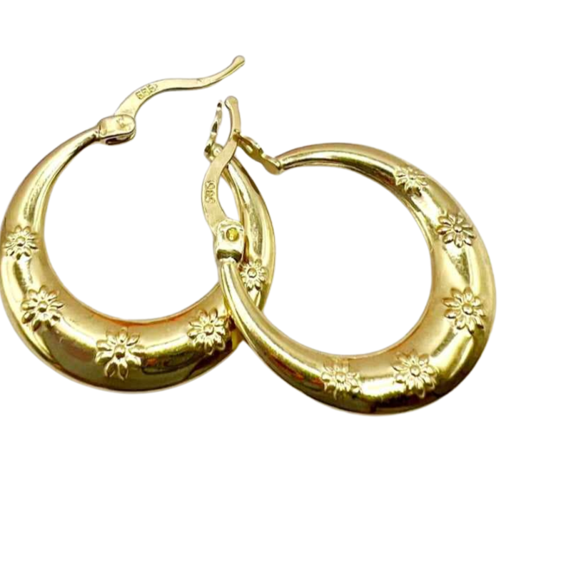 Kenzari Jewellery 14k Gold Earring for Women - 2.15 Grams