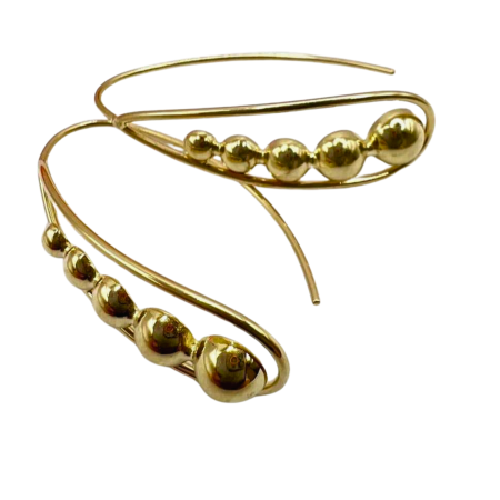 Kenzari Jewellery 14k Gold Earring for Women - 3.19 Grams