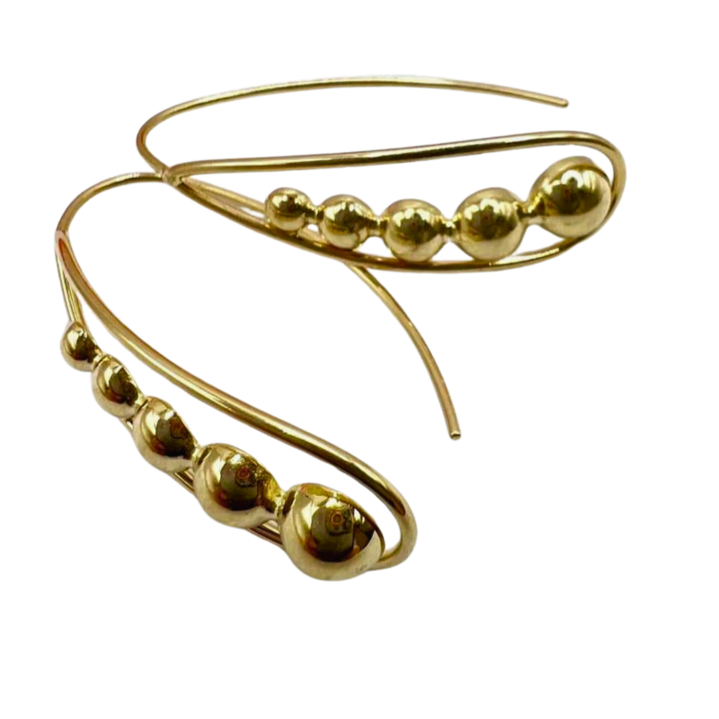 Kenzari Jewellery 14k Gold Earring for Women - 3.19 Grams