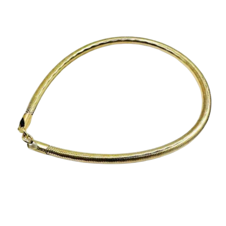 Kenzari Jewellery 14k Gold Snake Chain Bracelet for Women - 2.02 Grams