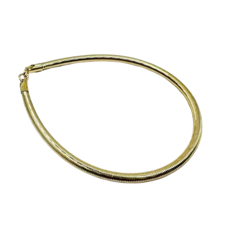 Kenzari Jewellery 14k Gold Snake Chain Bracelet for Women - 2.01 Grams