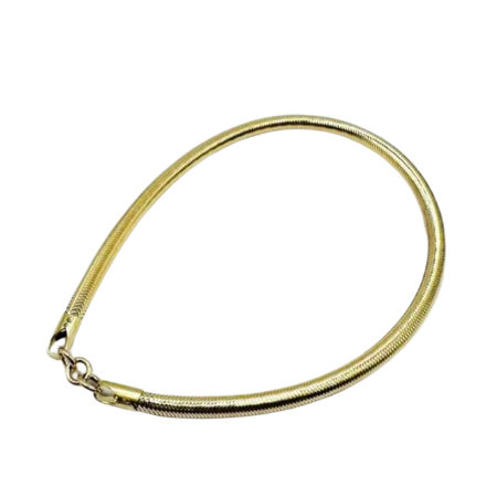 Kenzari Jewellery 14k Gold Snake Chain Bracelet for Women - 2 Grams