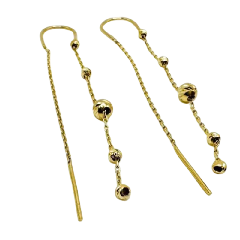 Kenzari Jewellery 14k Gold Earring for Women - 1.56 Grams