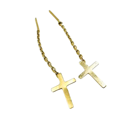 Kenzari Jewellery 14k Gold Earring for Women - 0.74 Grams