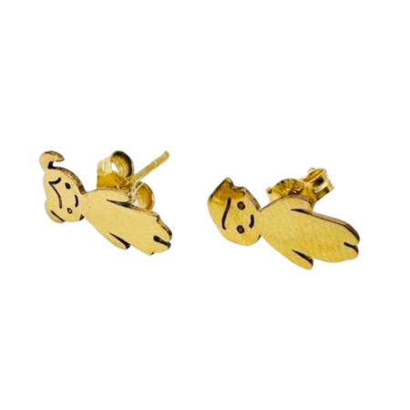 Kenzari Jewellery 14k Gold Earring for Women - 1.19 Grams