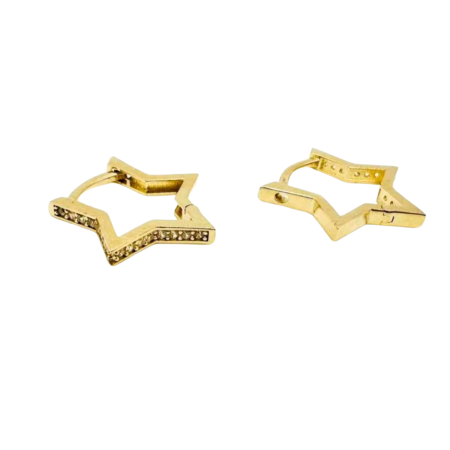 Kenzari Jewellery 14k Gold Earring for Women - 2.08 Grams Kenzari Jewellery 14k Gold Earring for Women - 2.08 Grams