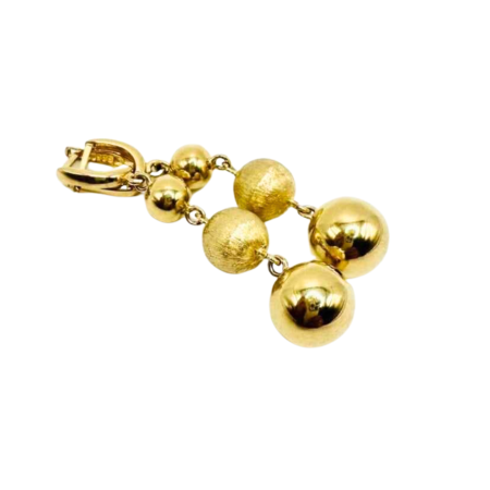 Kenzari Jewellery 14k Gold Earring for Women - 7.35 Grams