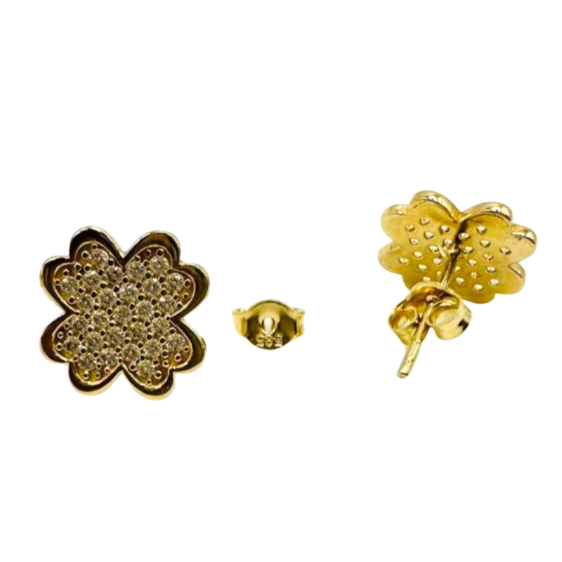 Kenzari Jewellery 14k Gold Earring for Women - 2.03 Grams