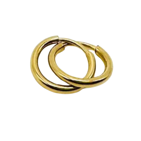 Kenzari Jewellery 14k Gold Earring for Women - 0.75 Gram