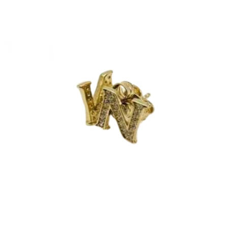 Kenzari Jewellery 14k Gold Earring for Women - 1.19 Grams