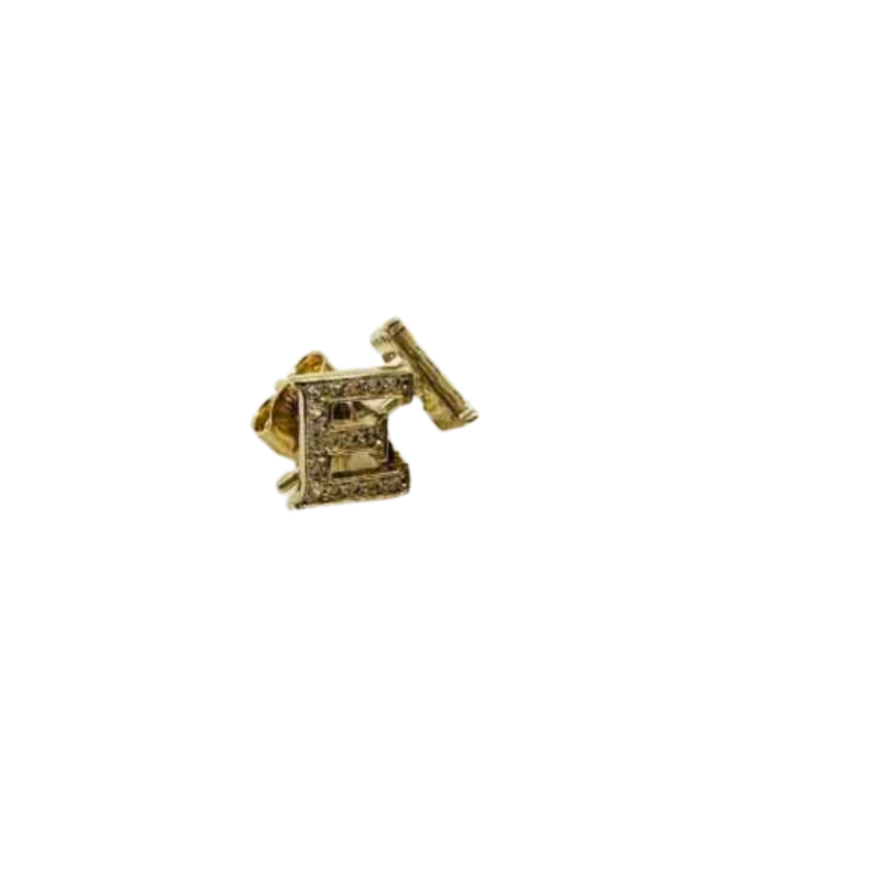 Kenzari Jewellery 14k Gold Earring for Women - 1.14 Grams