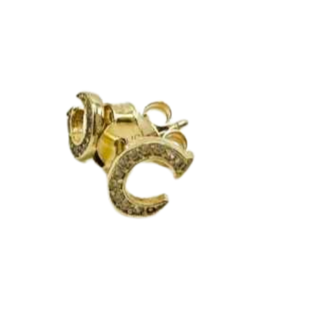 Kenzari Jewellery 14k Gold Earring for Women - 0.97 Grams Kenzari Jewellery 14k Gold Earring for Women - 0.97 Grams