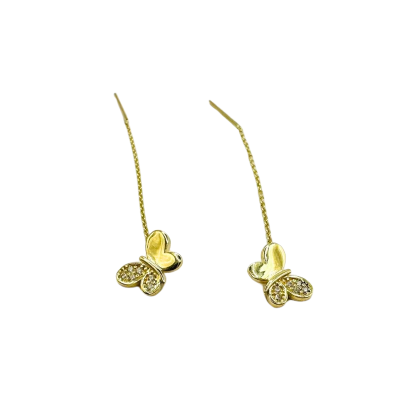 Kenzari Jewellery 14k Gold Earring for Women - 1.61 Grams Kenzari Jewellery 14k Gold Earring for Women - 1.61 Grams