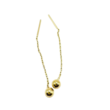 Kenzari Jewellery 14k Gold Earring for Women - 1.19 Grams